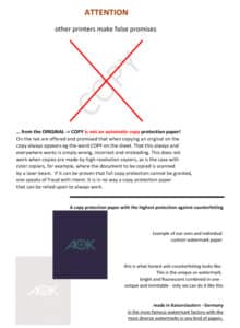 duo watermark paper is the best security paper